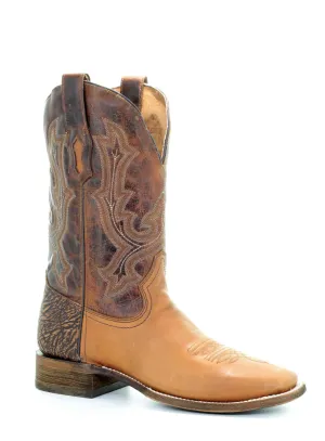 Corral Men's Golden Square Toe Cowboy Boots A3507