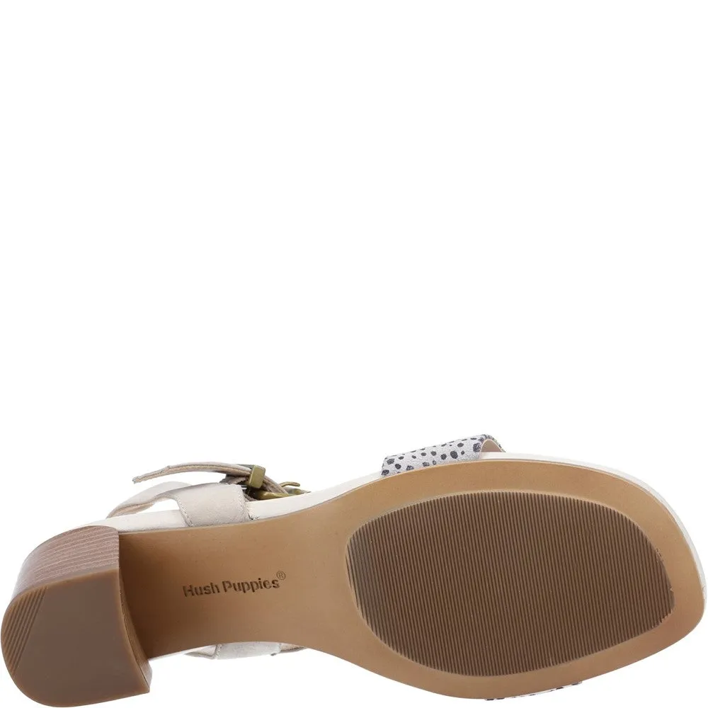 Ivory Leila Heel Hugger Sandals