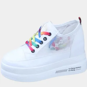 Joskaa 2024 New Best White Platform Sneakers