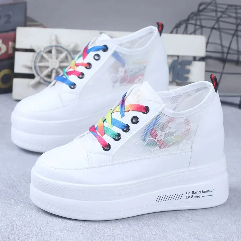 Joskaa 2024 New Best White Platform Sneakers