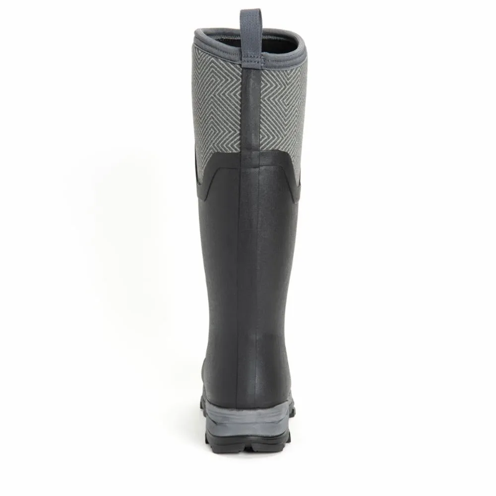Muck Footwear Women ARCTIC ICE VIBRAM ARCTIC GRIP ALL TERRAIN BLACK/GREYGEOMETRIC