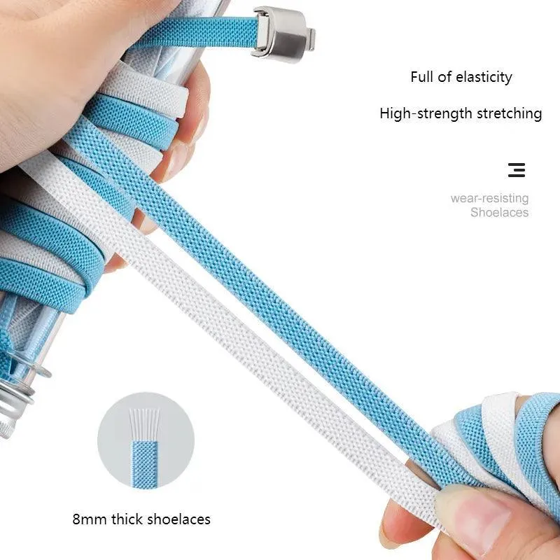 No Tie Elastic Sneaker Laces: Effortless Style Upgrade for Footwear