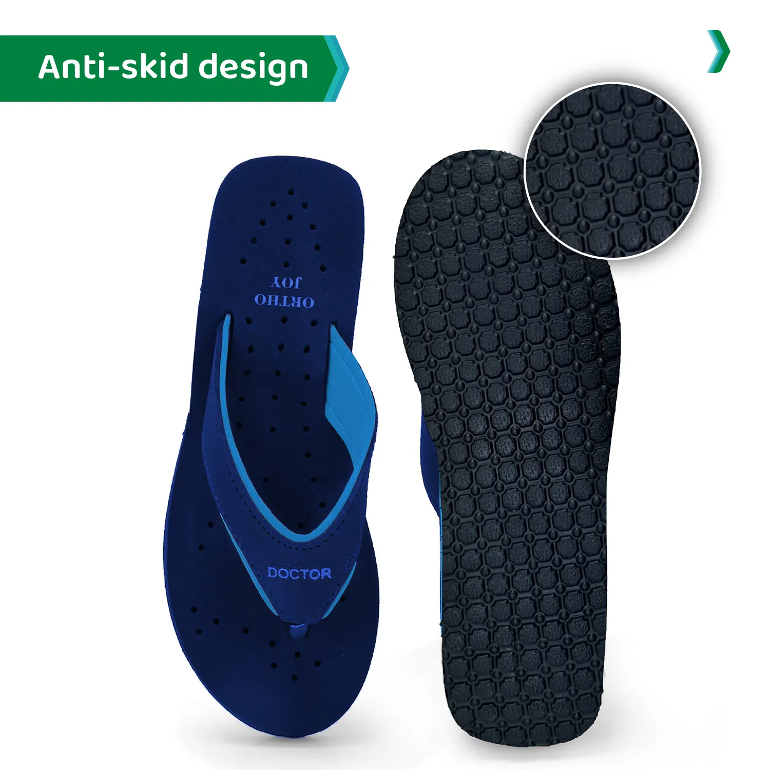 ORTHO JOY Doctor Orthopedic Soft Slippers For Ladies