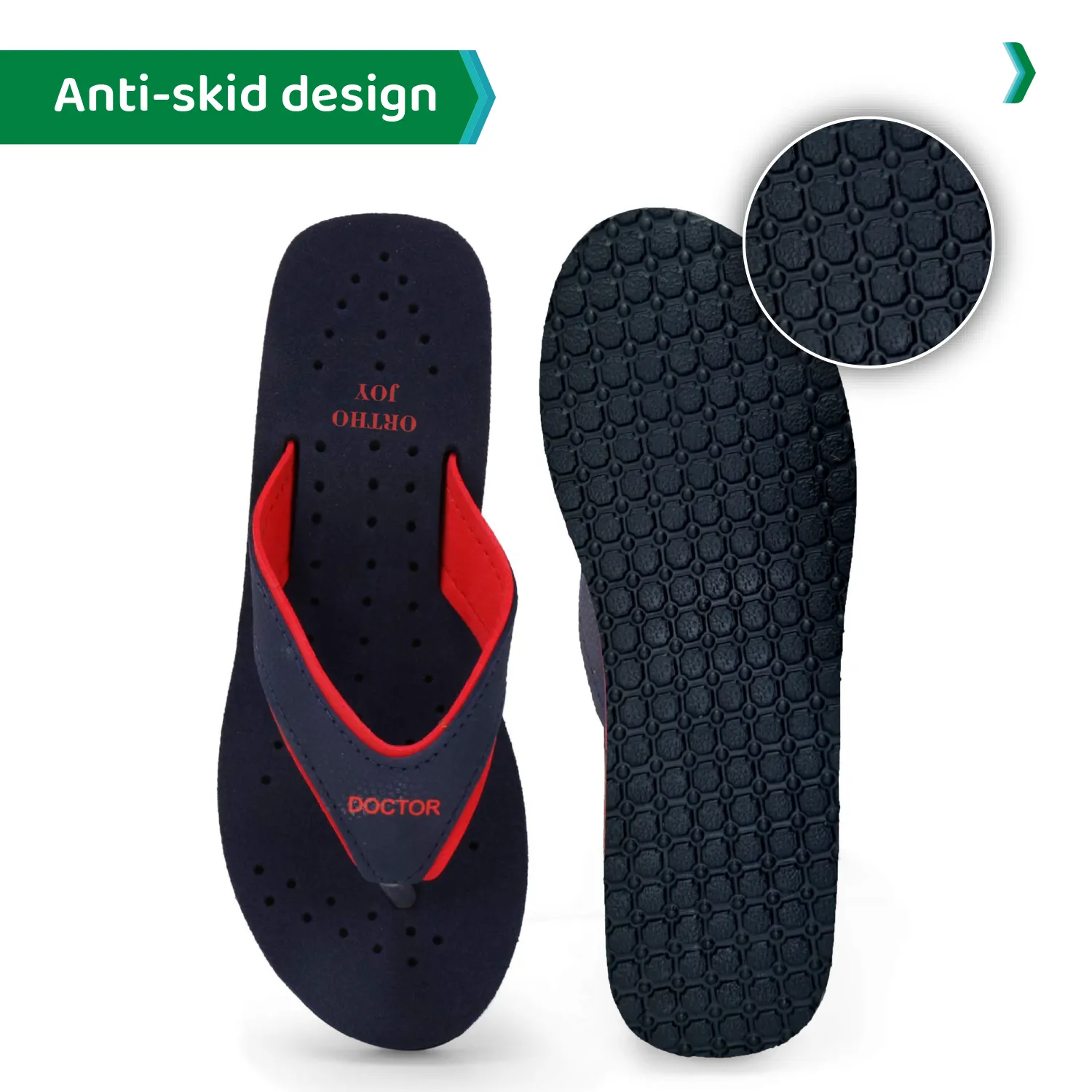 ORTHO JOY Doctor Orthopedic Soft Slippers For Ladies