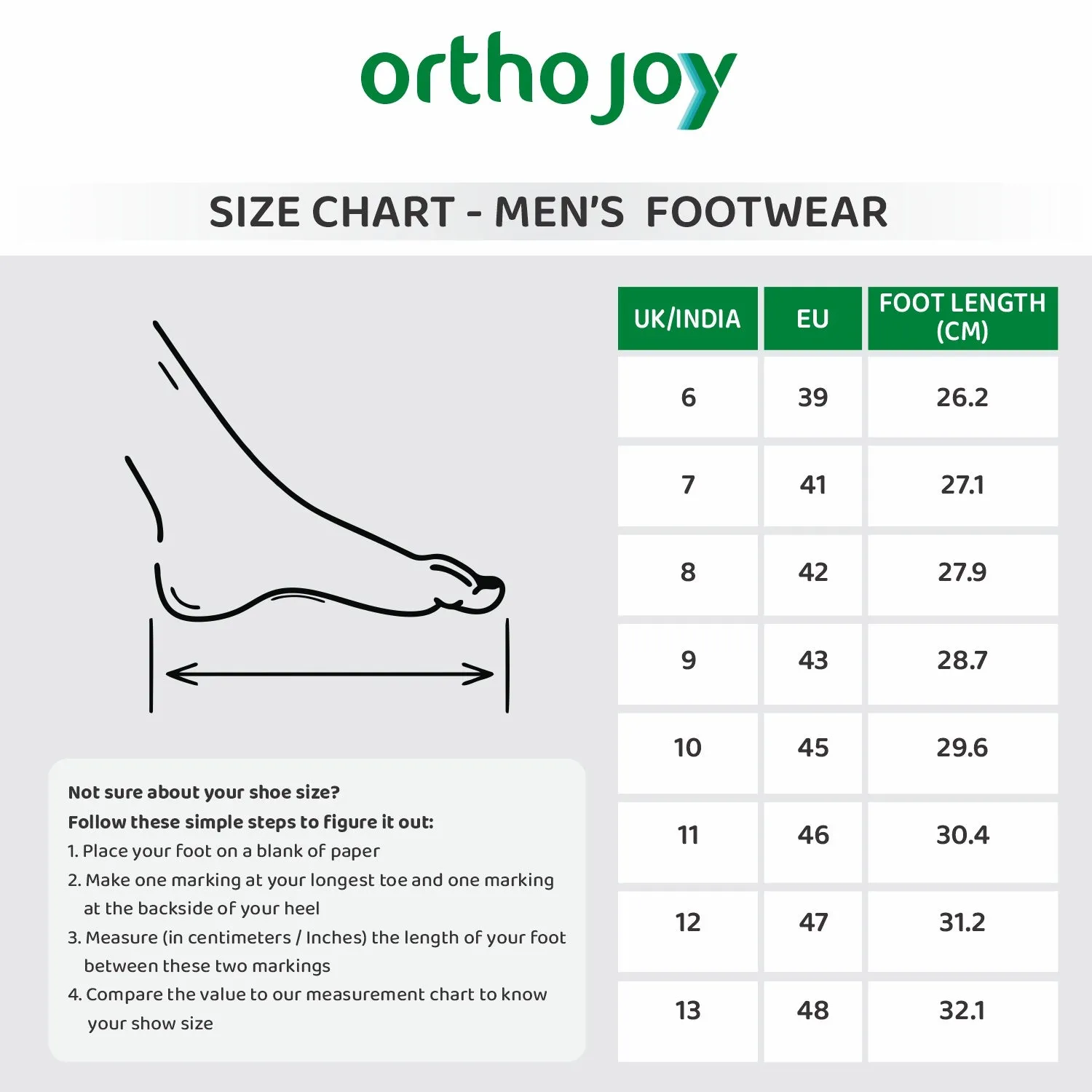 ORTHOJOY Diabetic Super Fit Doctor Slipper for men