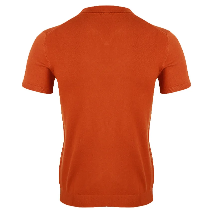 REDTAG Men's Mid-red Polo Shirts