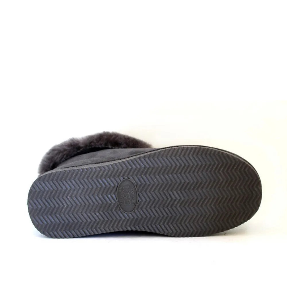 Sheepskin Ugg Slippers - Grey