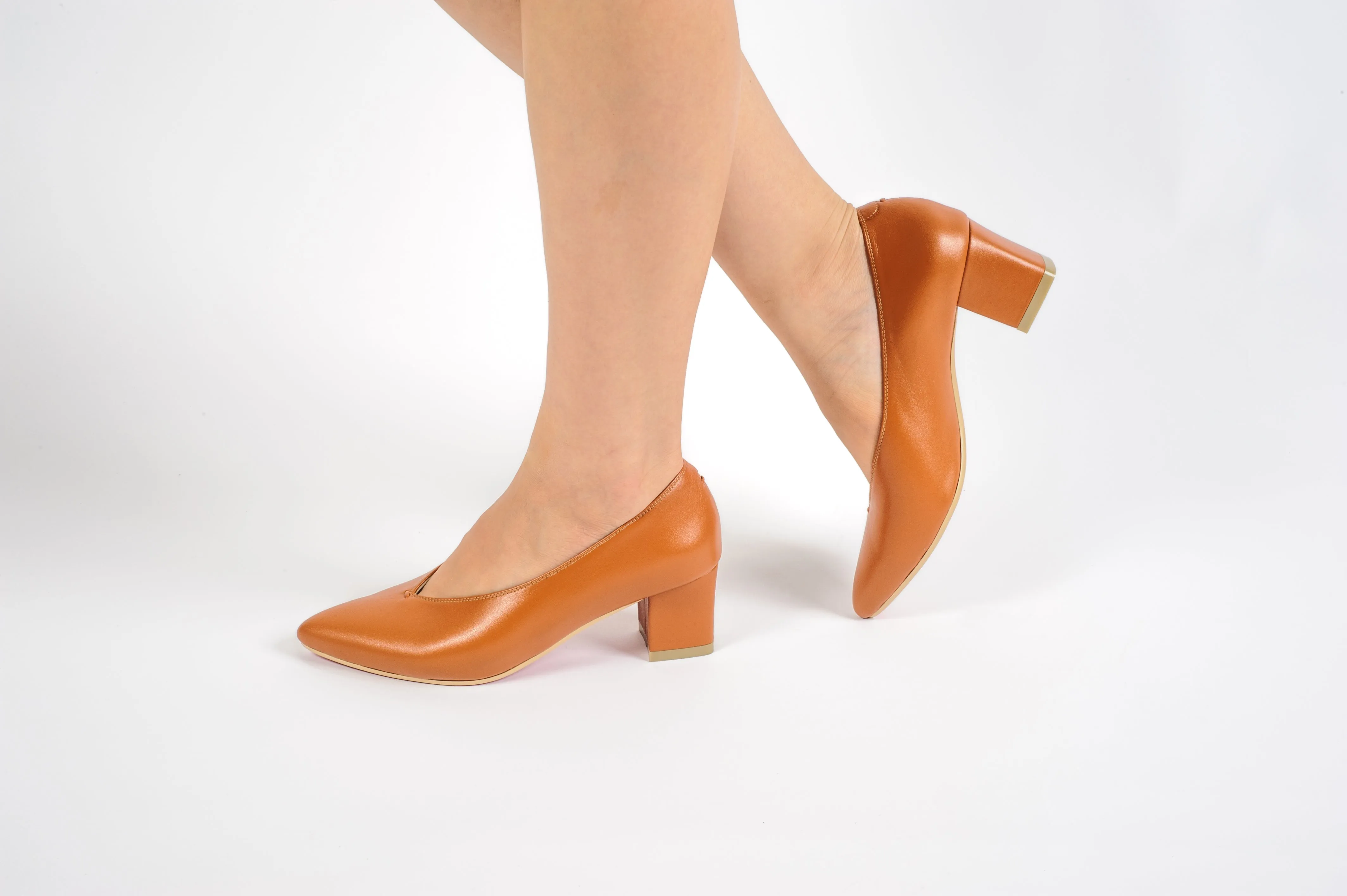 Shoeful Positivity 2" Chunky Heels - Linda Lavender