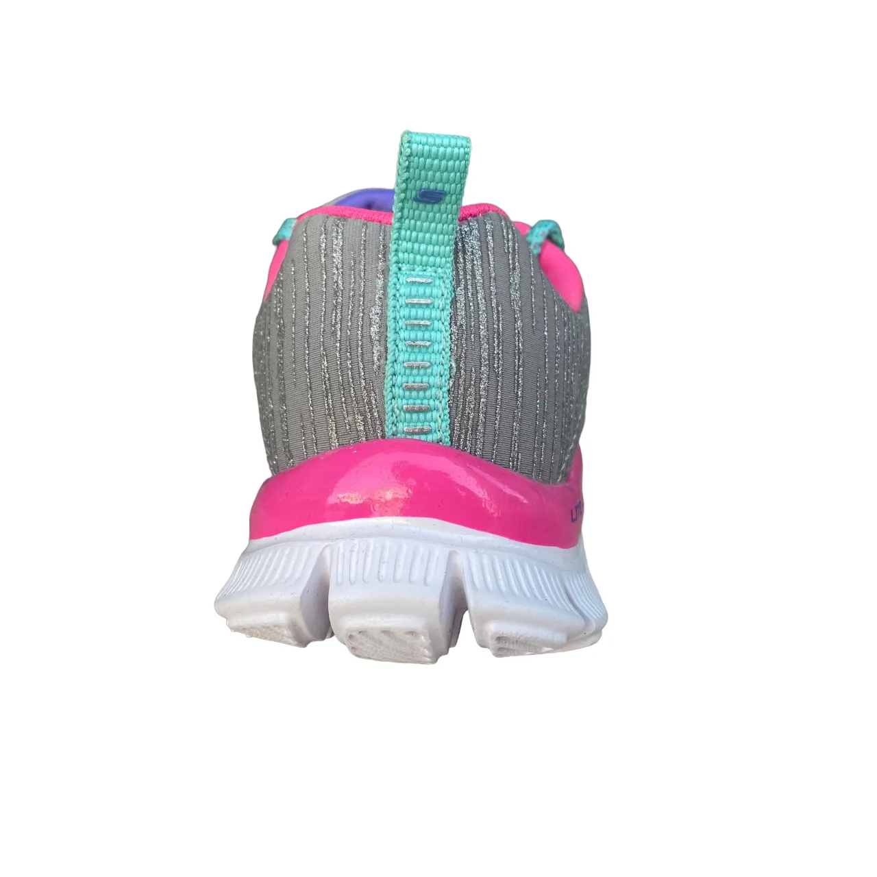 Skechers scarpa da ginnastica da bambina Appeal Glitter Rush 81834L GYMT grigio