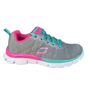 Skechers scarpa da ginnastica da bambina Appeal Glitter Rush 81834L GYMT grigio