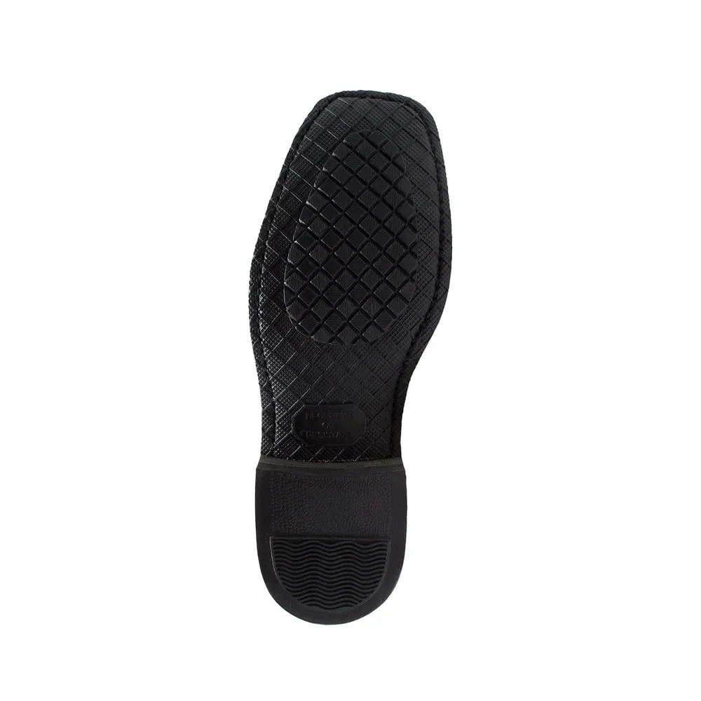 Women's Black Harness Boots