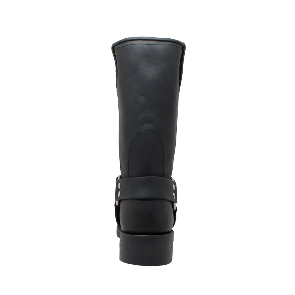 Women's Black Harness Boots