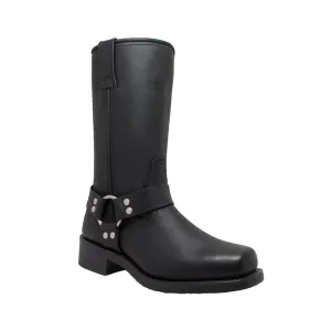 Women's Black Harness Boots